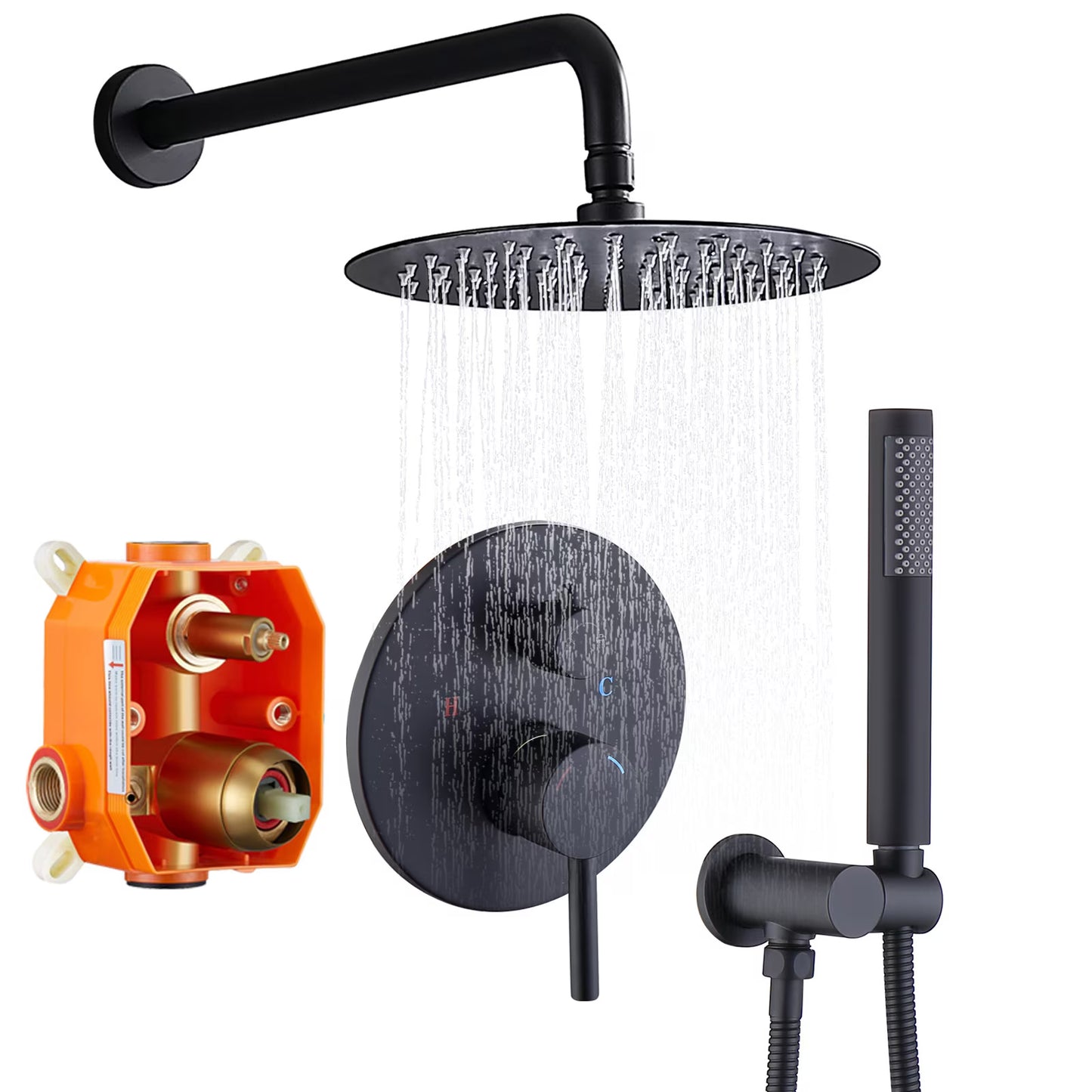 Metal Shower Set